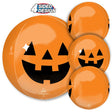 Halloween Pumpkin Orbz Foil Balloon