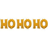 Foil Balloon HO HO HO Letters Kit