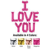 Foil Balloon I Love You Letters Kit