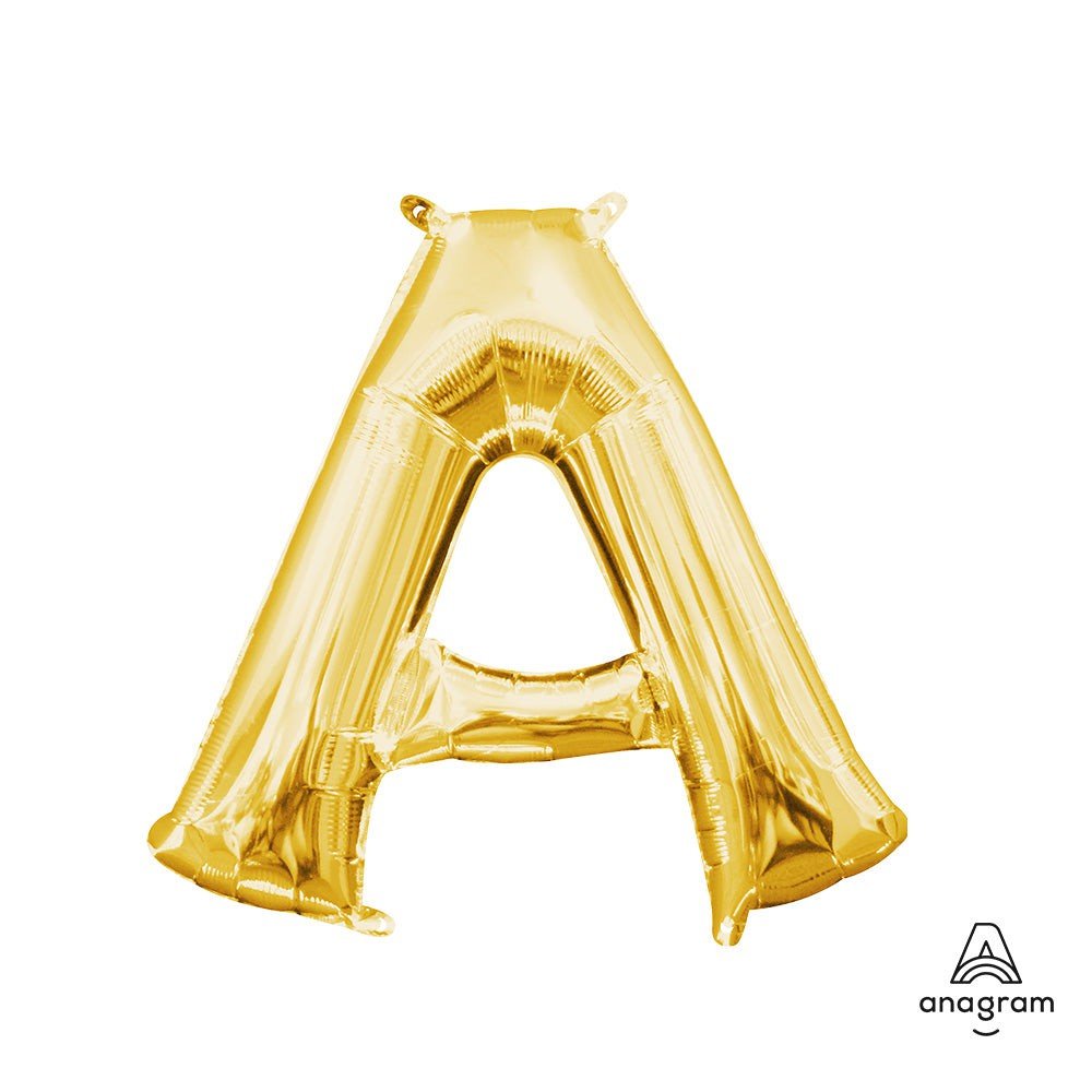 Foil Letter A Gold Balloon