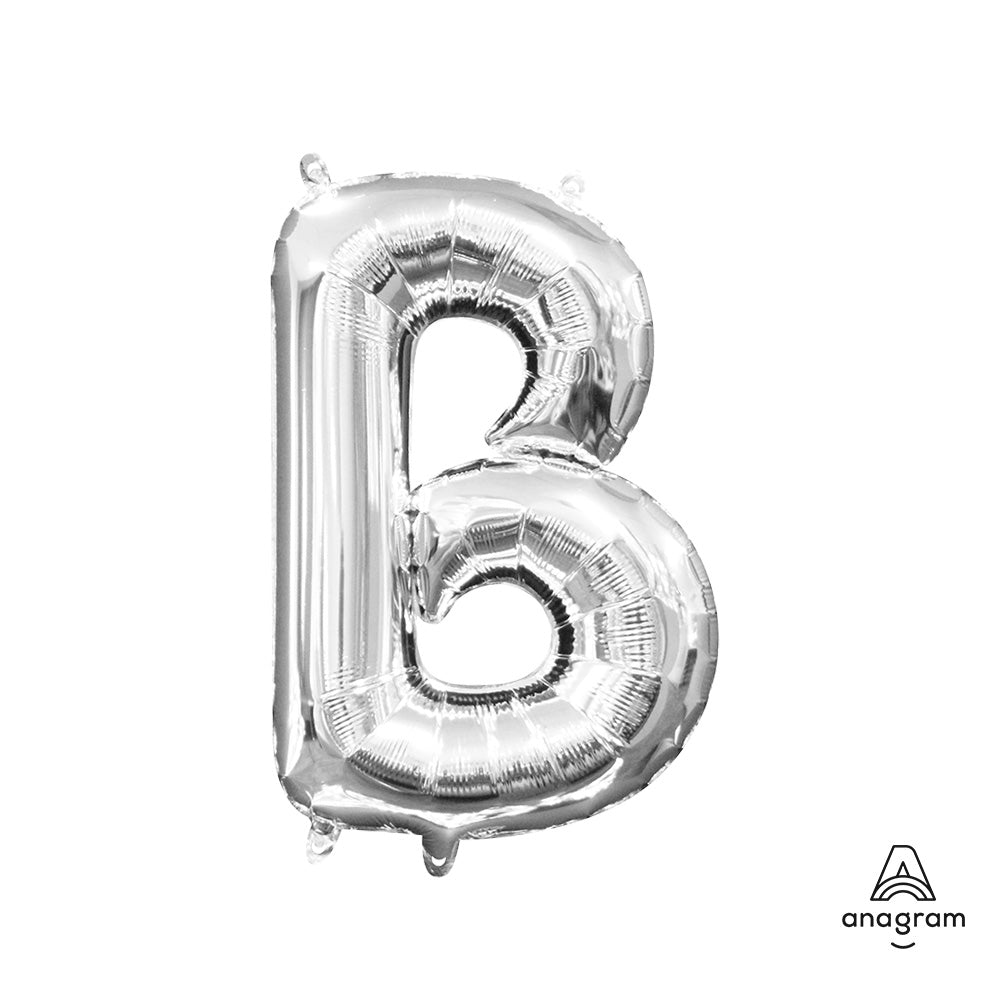 Letter B Silver Foil Balloon