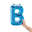 Letter B Blue Foil Balloon