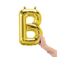 Letter B Gold Foil Balloon