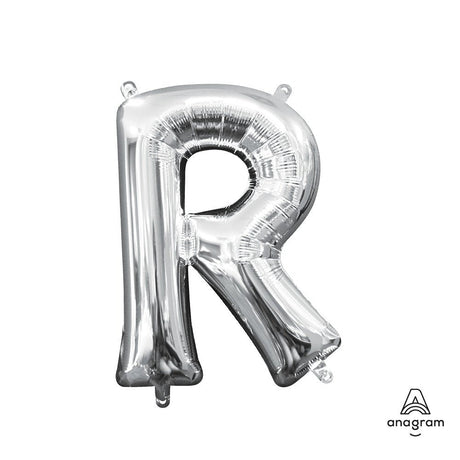 Letter R Silver Foil Balloon