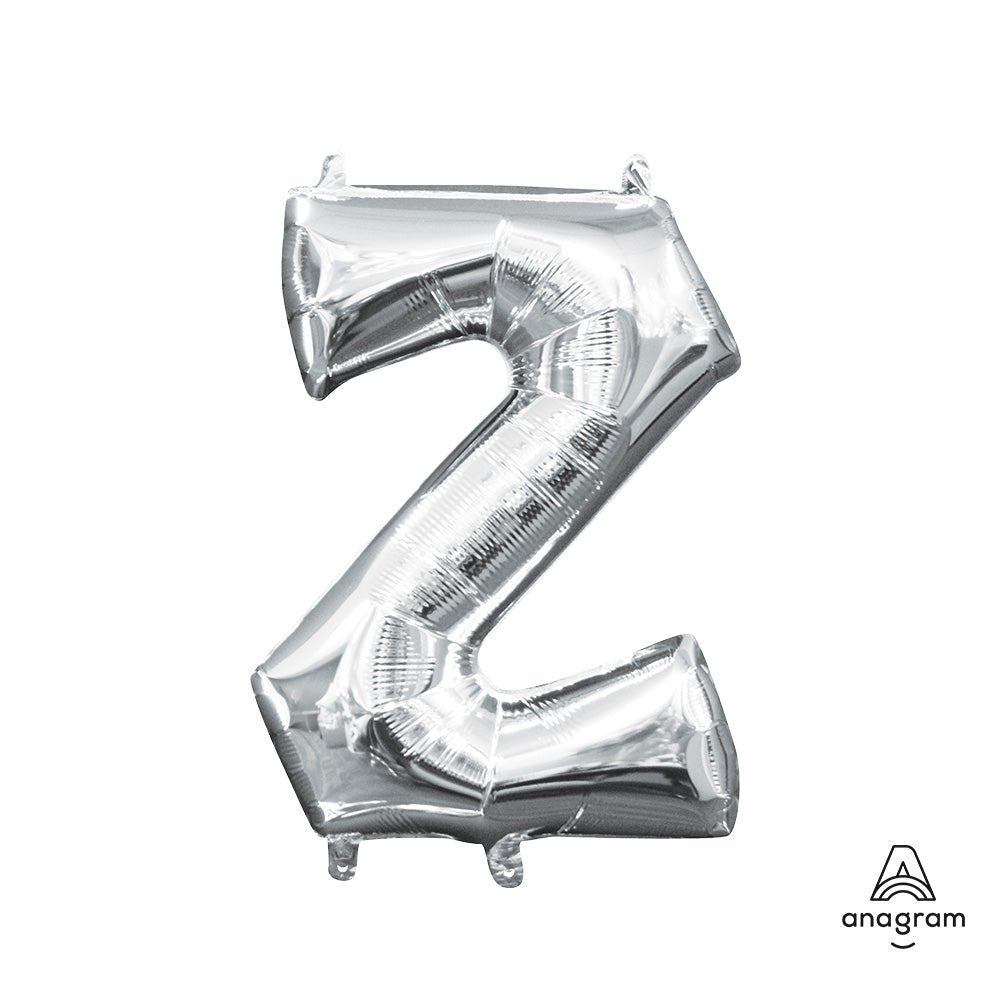 Foil Letter Z Silver Balloon