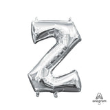 Foil Letter Z Silver Balloon