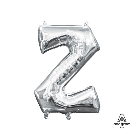 Foil Letter Z Silver Balloon