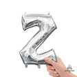 Foil Letter Z Silver Balloon