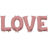 Foil Balloon LOVE Letters Kit