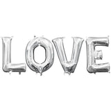 Foil Balloon LOVE Letters Kit
