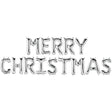 Foil Balloon Merry Christmas Letters Kit