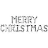 Foil Balloon Merry Christmas Letters Kit