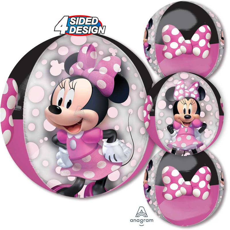 Minnie Mouse Foil Orbz Balloon