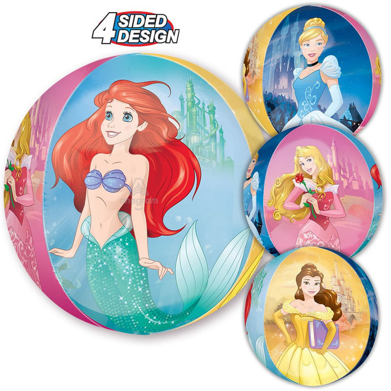 Foil Balloon Multi-Princess Dream Big Castle Orbz