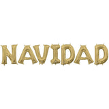 Foil Balloon NAVIDAD Letters Kit