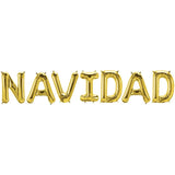 Foil Balloon NAVIDAD Letters Kit