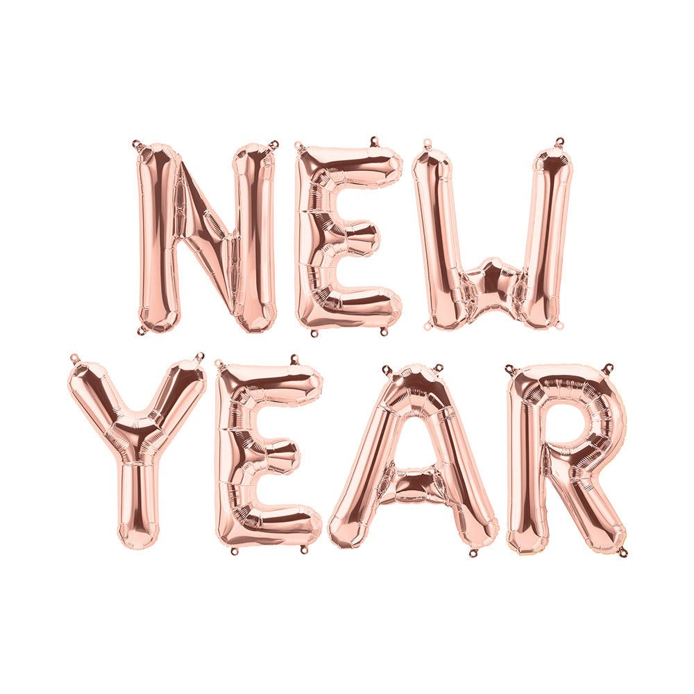 Foil Balloon New Year Letters Kit