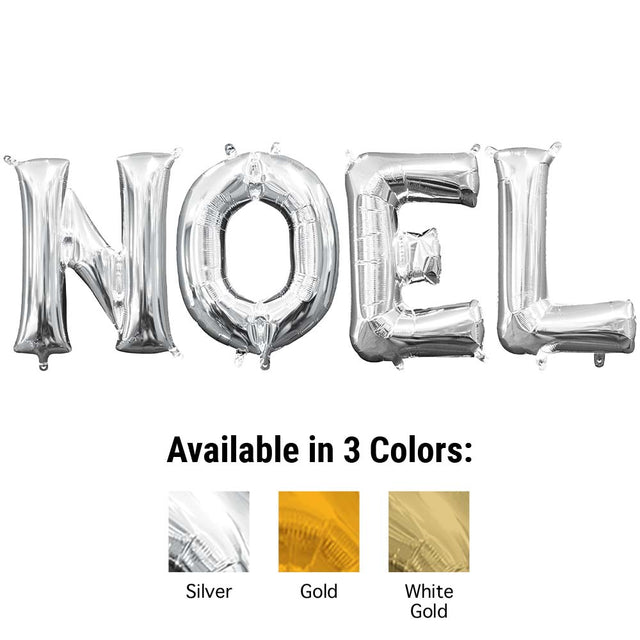 Foil Balloon NOEL Letters Kit