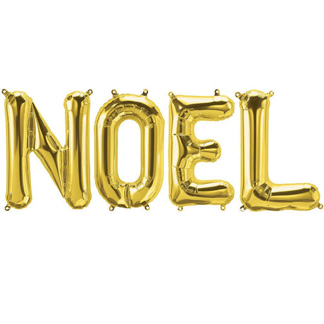 Foil Balloon NOEL Letters Kit