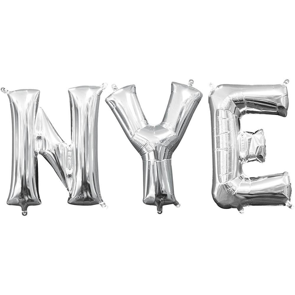 Foil Balloon NYE Letters Kit