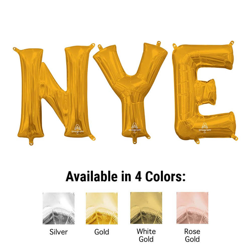 Foil Balloon NYE Letters Kit