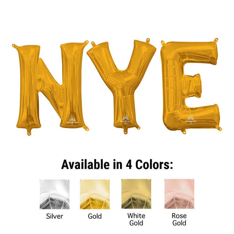 Foil Balloon NYE Letters Kit