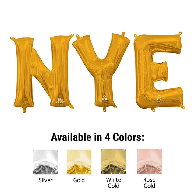 Foil Balloon NYE Letters Kit