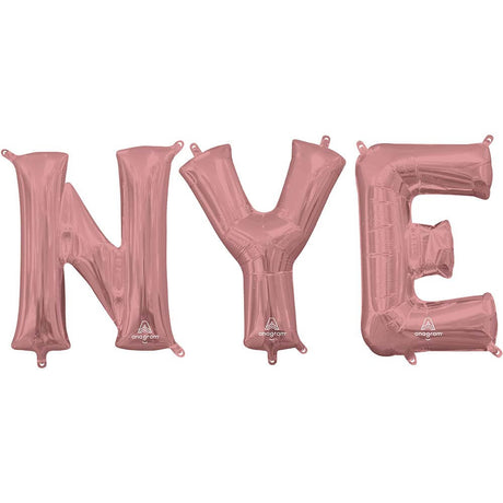 Foil Balloon NYE Letters Kit