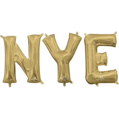 Foil Balloon NYE Letters Kit