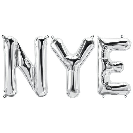 Foil Balloon NYE Letters Kit