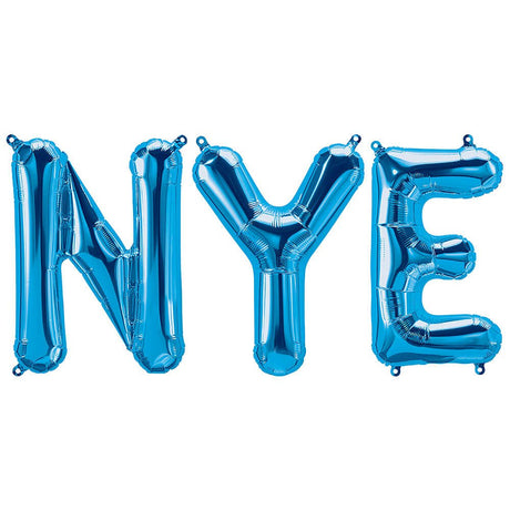 Foil Balloon NYE Letters Kit