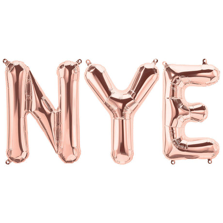 Foil Balloon NYE Letters Kit