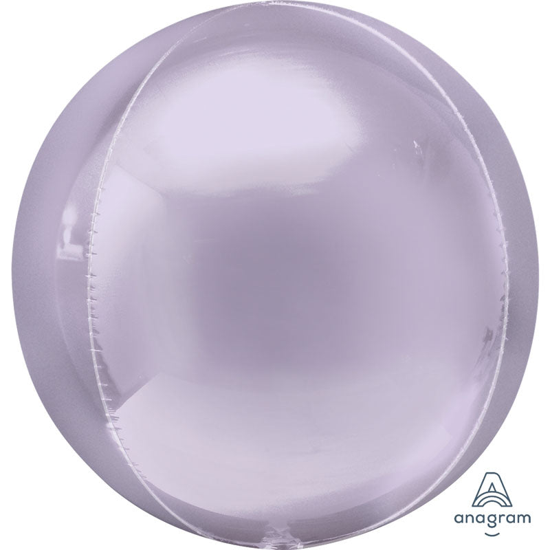 Foil Balloon Pastel Lilac Orbz 16 Inch