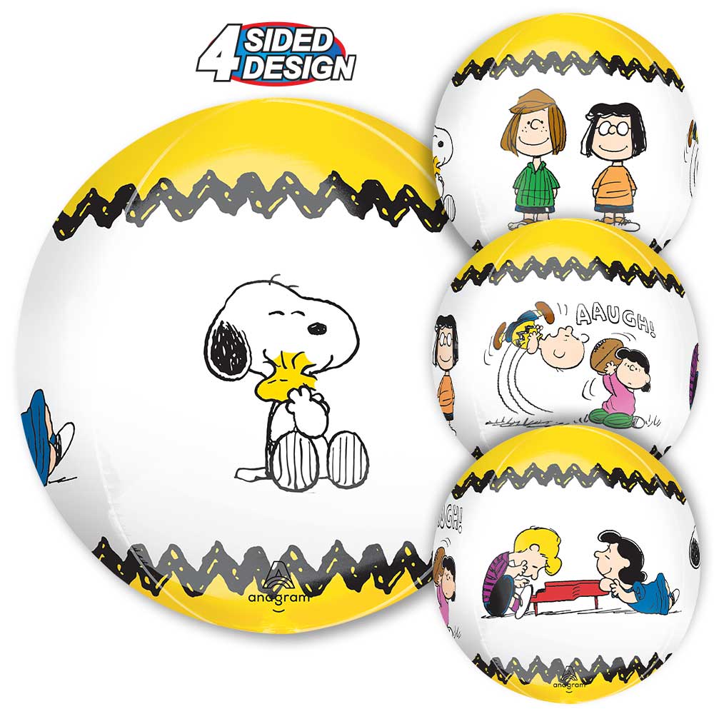 Peanuts Orbz Foil Balloon 16 Inch