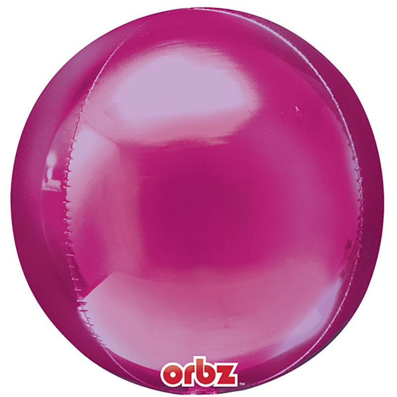 Pink Orbz Foil Balloon 16 Inch