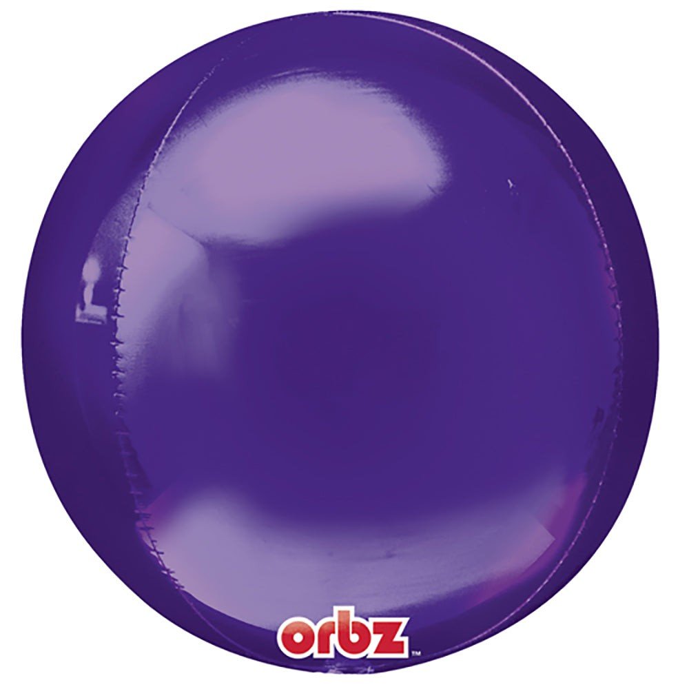 Purple Orbz Foil Balloon