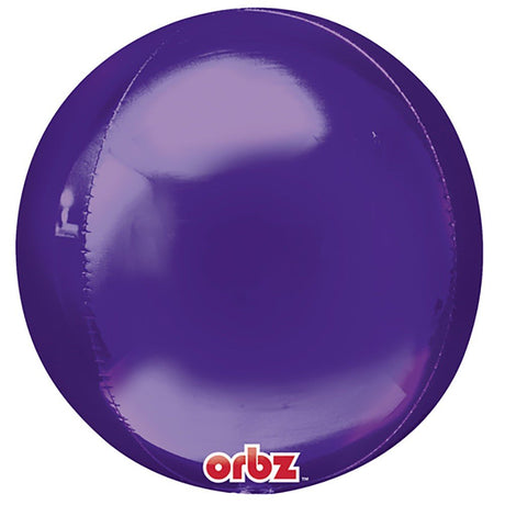 Purple Orbz Foil Balloon