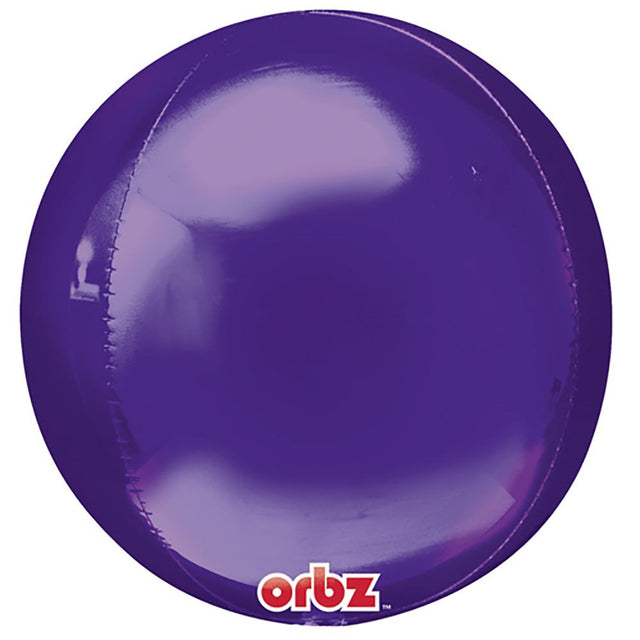 Purple Orbz Foil Balloon