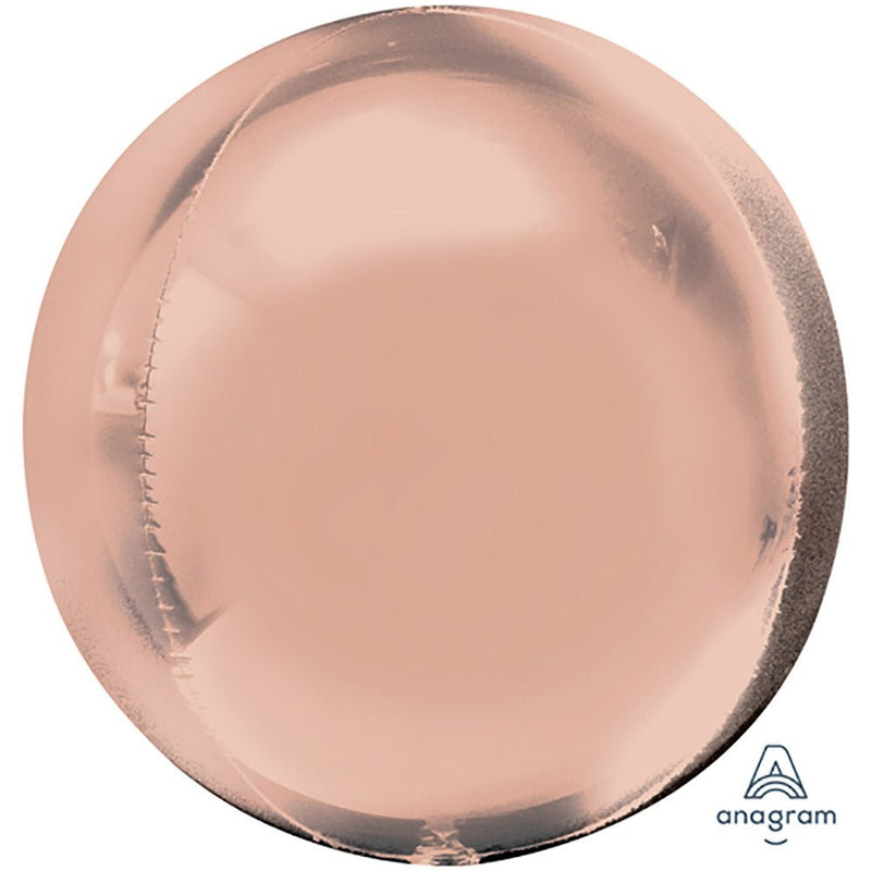 Foil Balloon 16 Inch Rose Gold Orbz