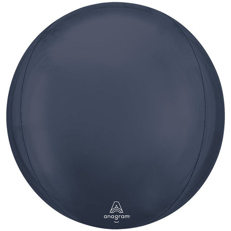Foil Balloon 16 Inch Satin True Navy Orbz