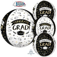 Graduation Foil Orbz Balloon