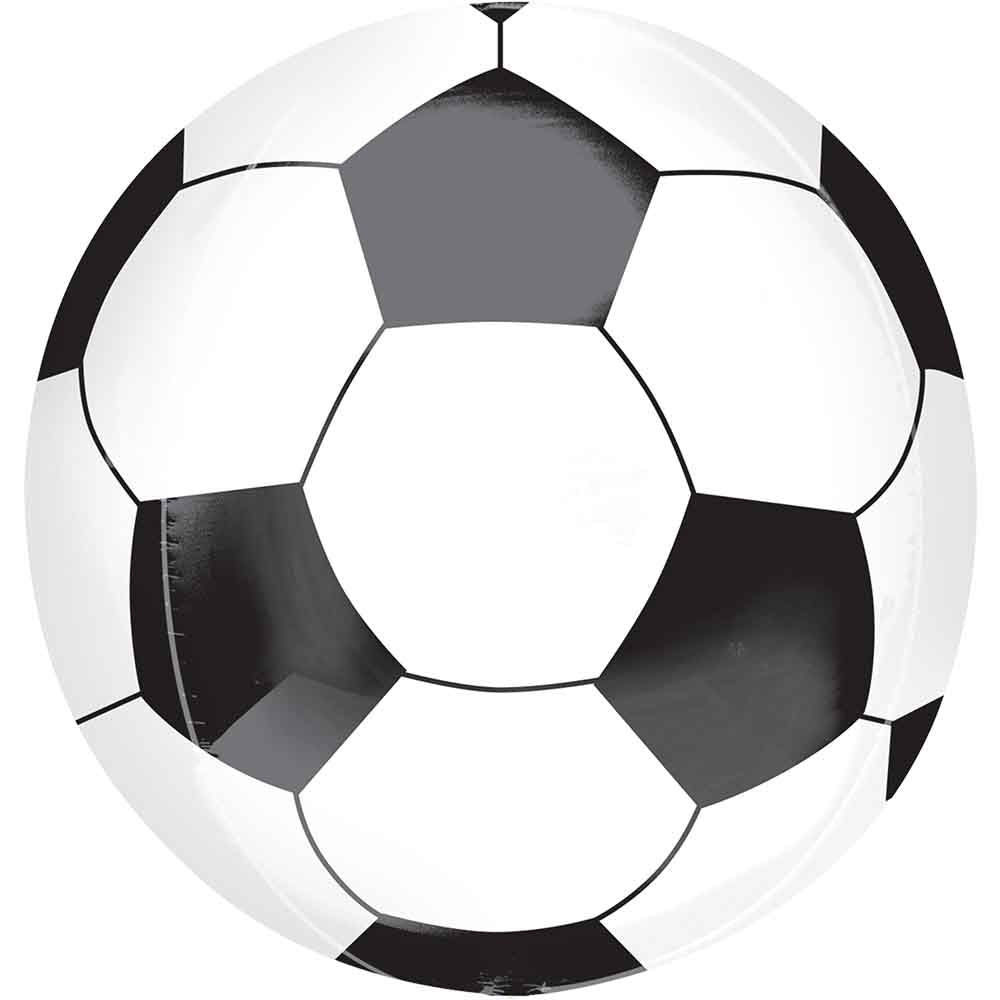 Soccer Ball Orbz Balloon 16 Inch