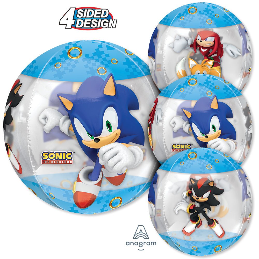 Sonic the Hedgehog Foil Balloon Orbz