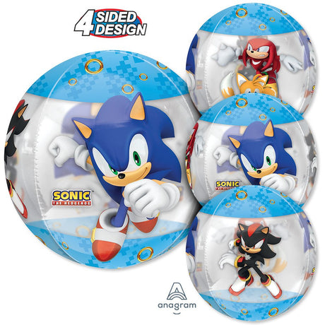 Sonic the Hedgehog Foil Balloon Orbz
