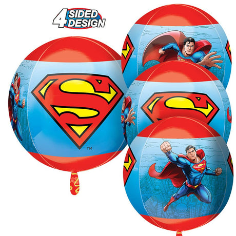 Superman Foil Orbz Balloon