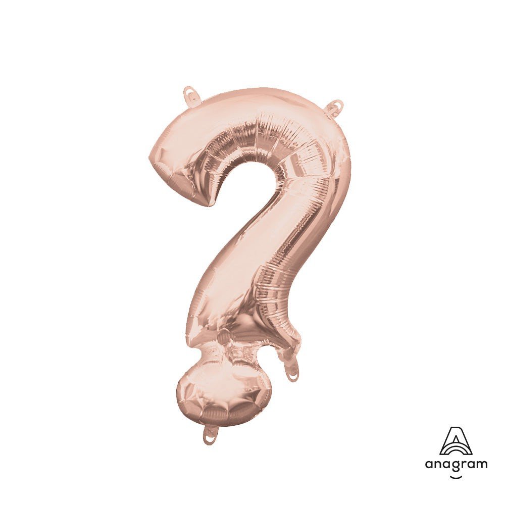 Foil Balloon Symbol ? Rose Gold