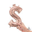 Foil Balloon Rose Gold Symbol $