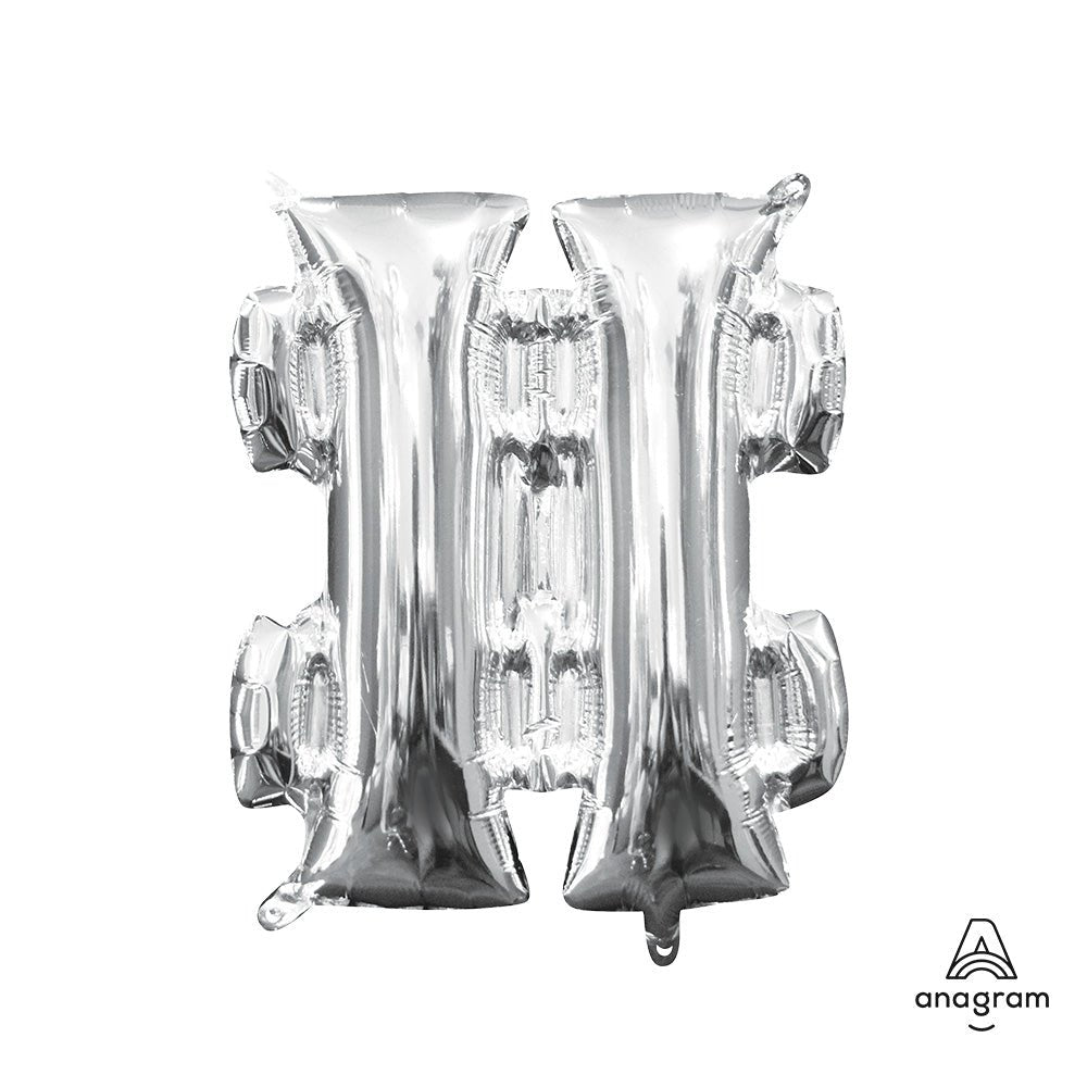 Silver Foil Symbol # Balloon