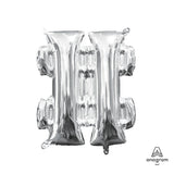 Silver Foil Symbol # Balloon