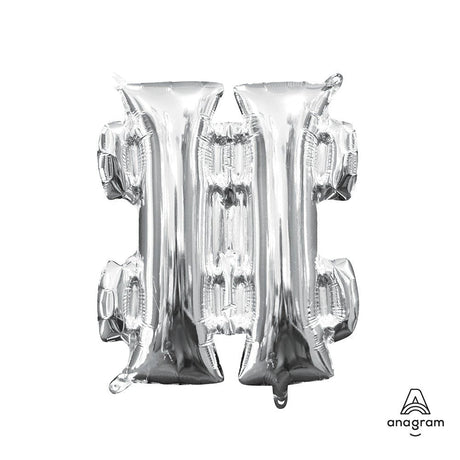 Silver Foil Symbol # Balloon